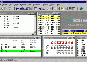 Freeware - THRSim11 5.30b screenshot