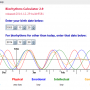 Freeware - Biorhythms Calculator 2.9 screenshot