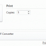 Freeware - Excel to PDF Converter 0.8.0 screenshot